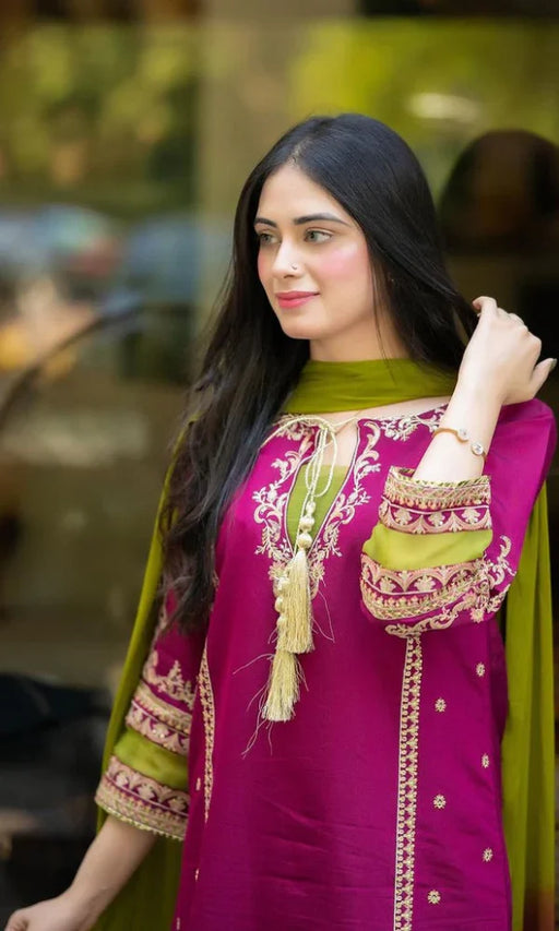 Embroidered Lawn Suit -NAB#5873