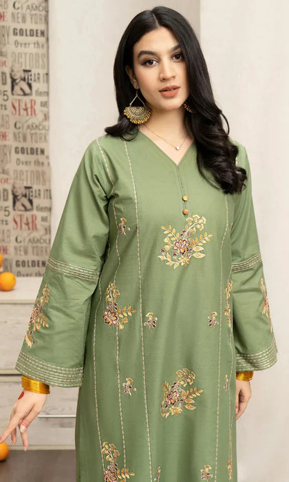 URGE - 3PC Embroidered Lawn Suit -NAB#5268