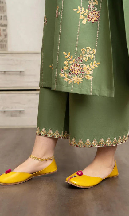 URGE - 3PC Embroidered Lawn Suit -NAB#5268