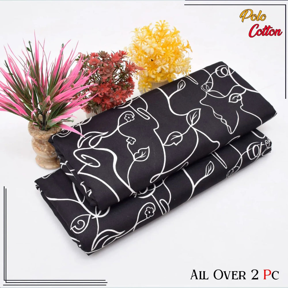 2 Piece lawn Cotton Printed AGN #783