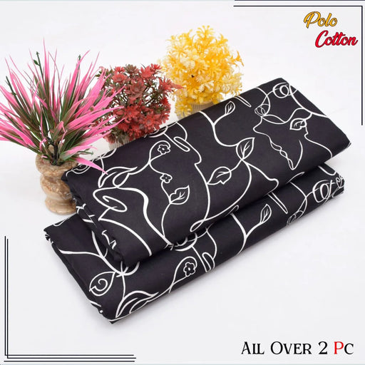 2 Piece lawn Cotton Printed AGN #783