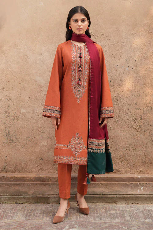 Jazmin - 3PC Embroidered Lawn Suit #8089