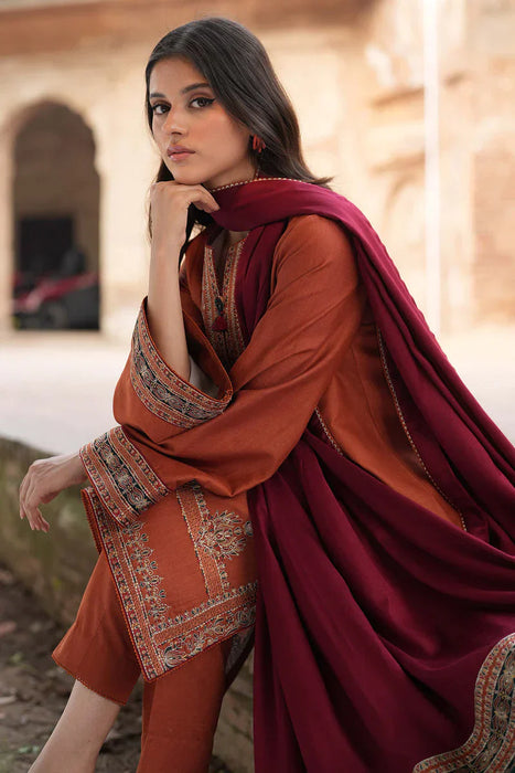 Jazmin - 3PC Embroidered Lawn Suit #8089
