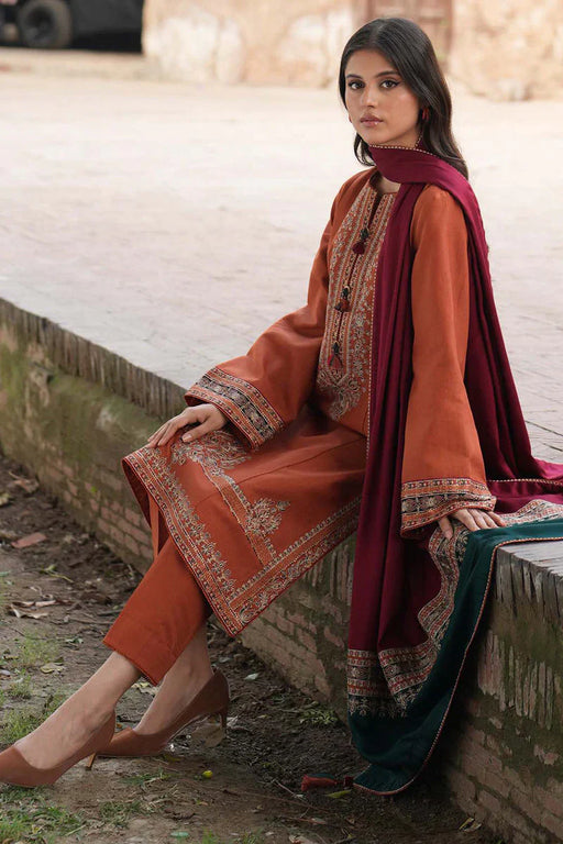Jazmin - 3PC Embroidered Lawn Suit #8089