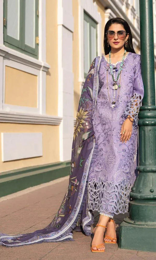 Mushq - 3PC Lawn Heavy Embroidered Suit -NAB#6780