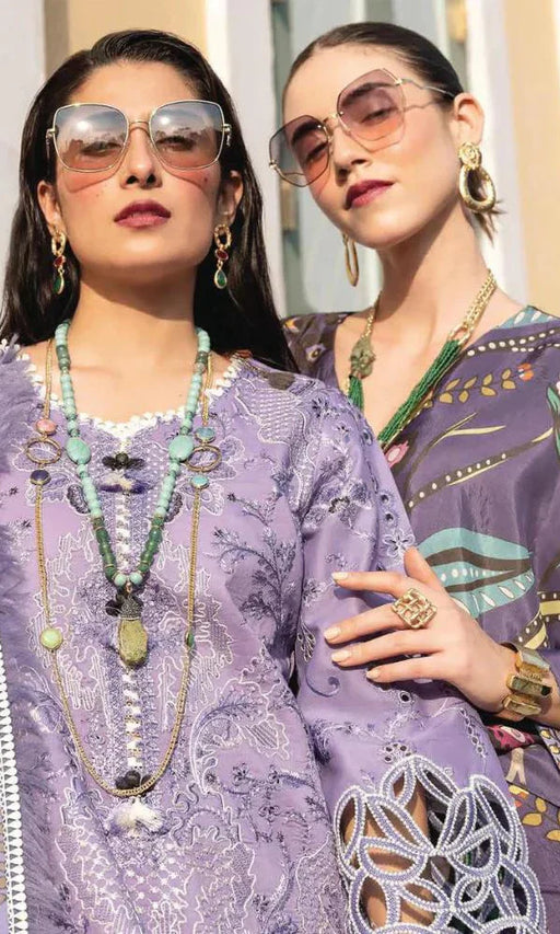 Mushq - 3PC Lawn Heavy Embroidered Suit -NAB#6780