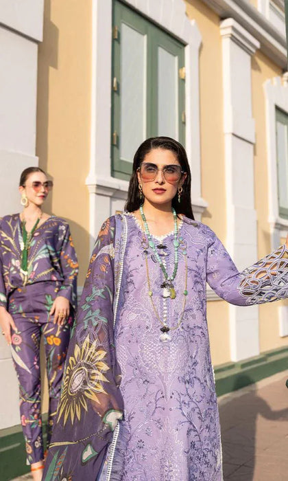 Mushq - 3PC Lawn Heavy Embroidered Suit -NAB#6780