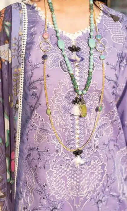 Mushq - 3PC Lawn Heavy Embroidered Suit -NAB#6780