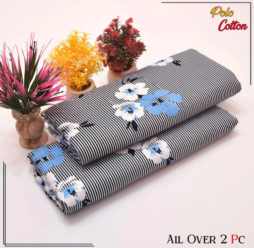 2 Piece lawn Cotton Printed AGN #473