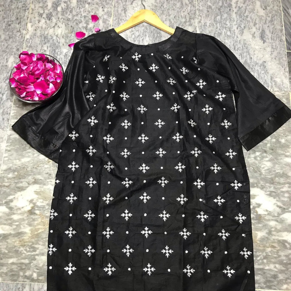 Summer '25 Stitched Embroidered Shirt STN # 115