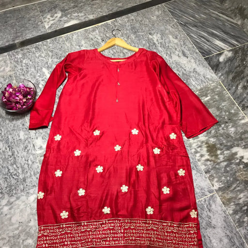 Summer '25 Stitched Embroidered Shirt STN # 118
