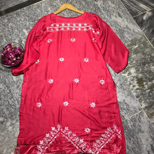 Summer '25 Stitched Embroidered Shirt STN # 120