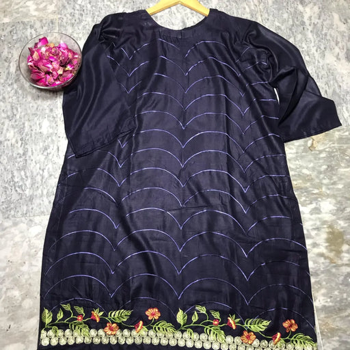 Summer '25 Stitched Embroidered Shirt STN # 124