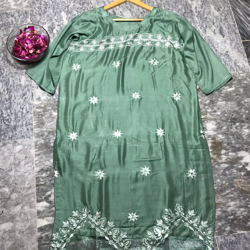 Summer '25 Stitched Embroidered Shirt STN # 123