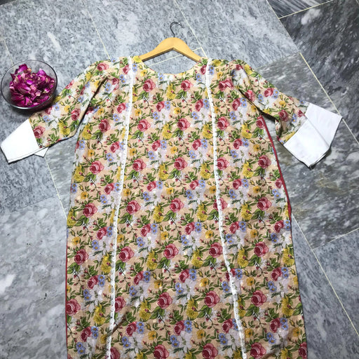 Summer '25 Stitched Embroidered Shirt STN # 137