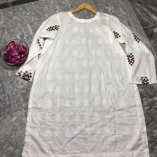Summer '25 Stitched Embroidered Shirt STN # 135