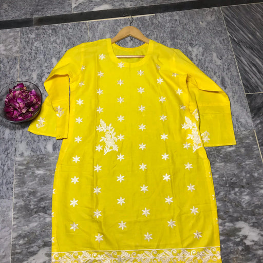 Summer '25 Stitched Embroidered Shirt STN # 134