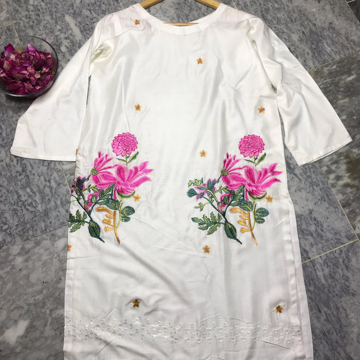 Summer '25 Stitched Embroidered Shirt STN # 133