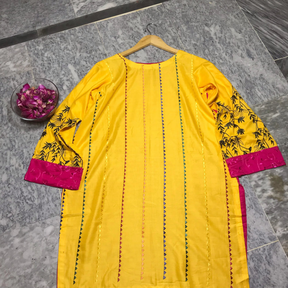 Summer '25 Stitched Embroidered Shirt STN # 132