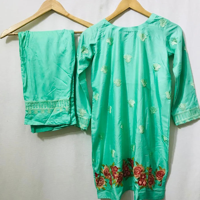 Summer Kids Collection 2025 – Stitched Embroidered Lawn Suits KNG # 722